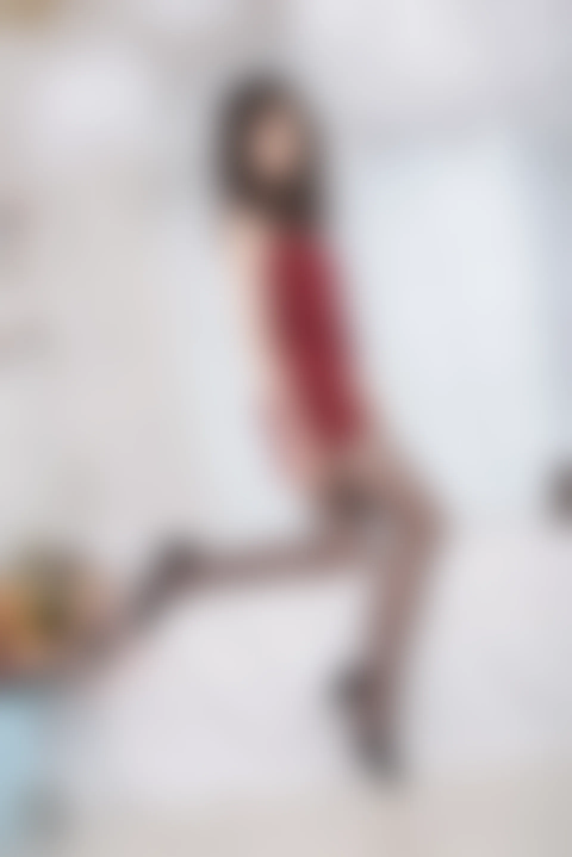 SSA丝社 超清写真 NO.163 小雨酒红色包臀裙 [182P-1.91GB]