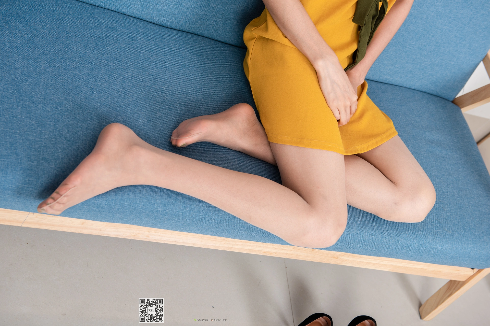 SSA丝社 超清写真 NO.140 星星橘黄色裙子肉丝 [128P-1.75GB]
