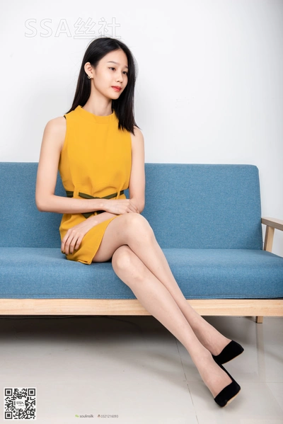 SSA丝社 超清写真 NO.140 星星橘黄色裙子肉丝 [128P-1.75GB]