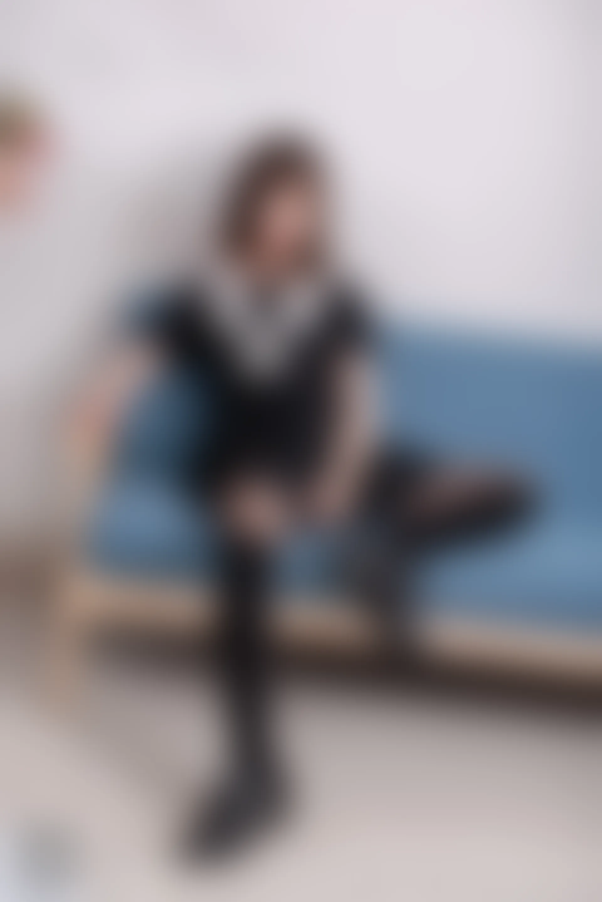 SSA丝社 超清写真 NO.113 穗子 腿模穗子教你穿黑色系JK制服[156P-2.24GB]