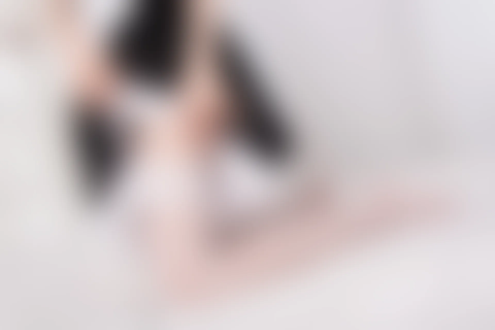SSA丝社 超清写真 NO.025 琪琪 甜美风女仆白色长筒丝袜[99P-0.99GB]