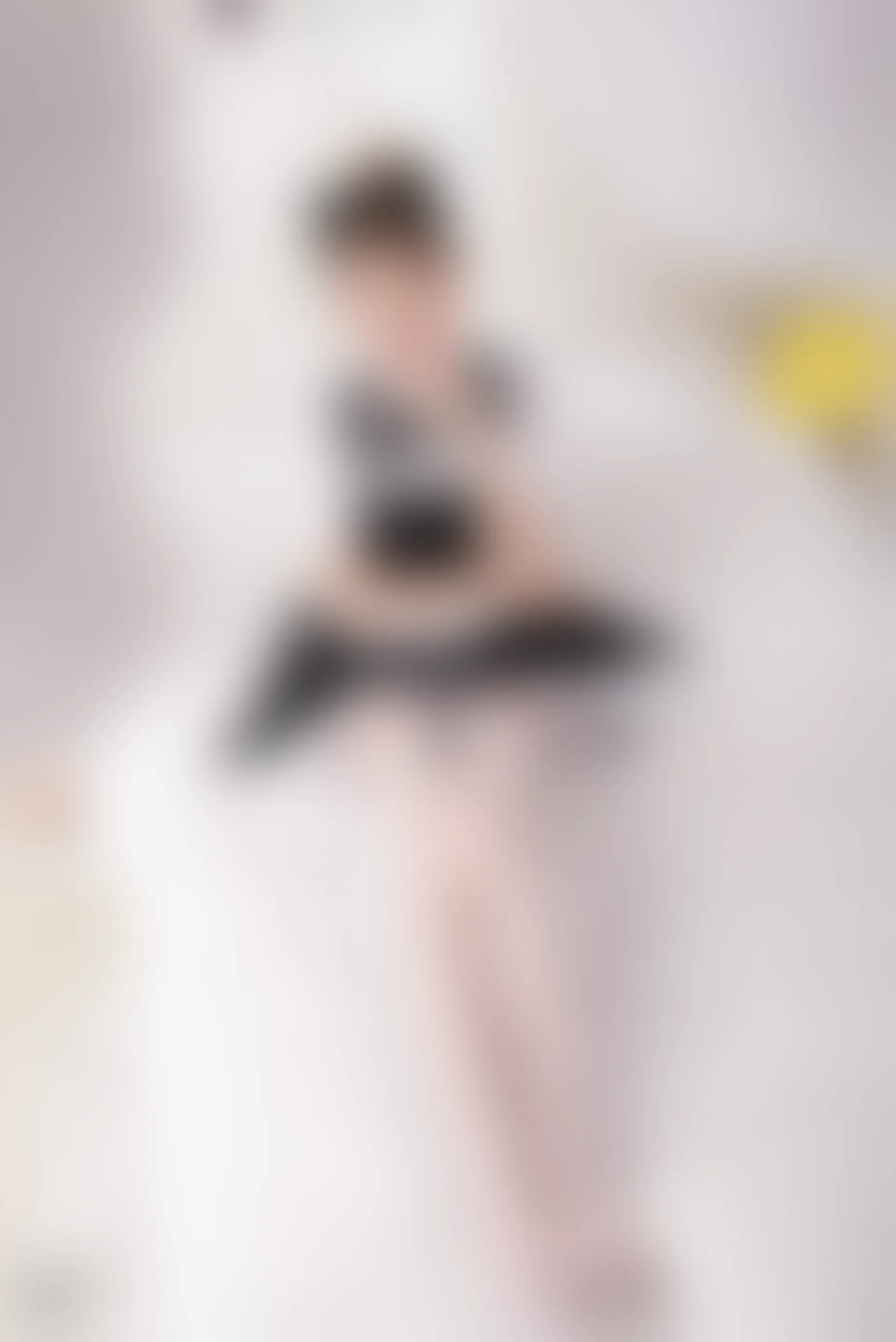 SSA丝社 超清写真 NO.025 琪琪 甜美风女仆白色长筒丝袜[99P-0.99GB]