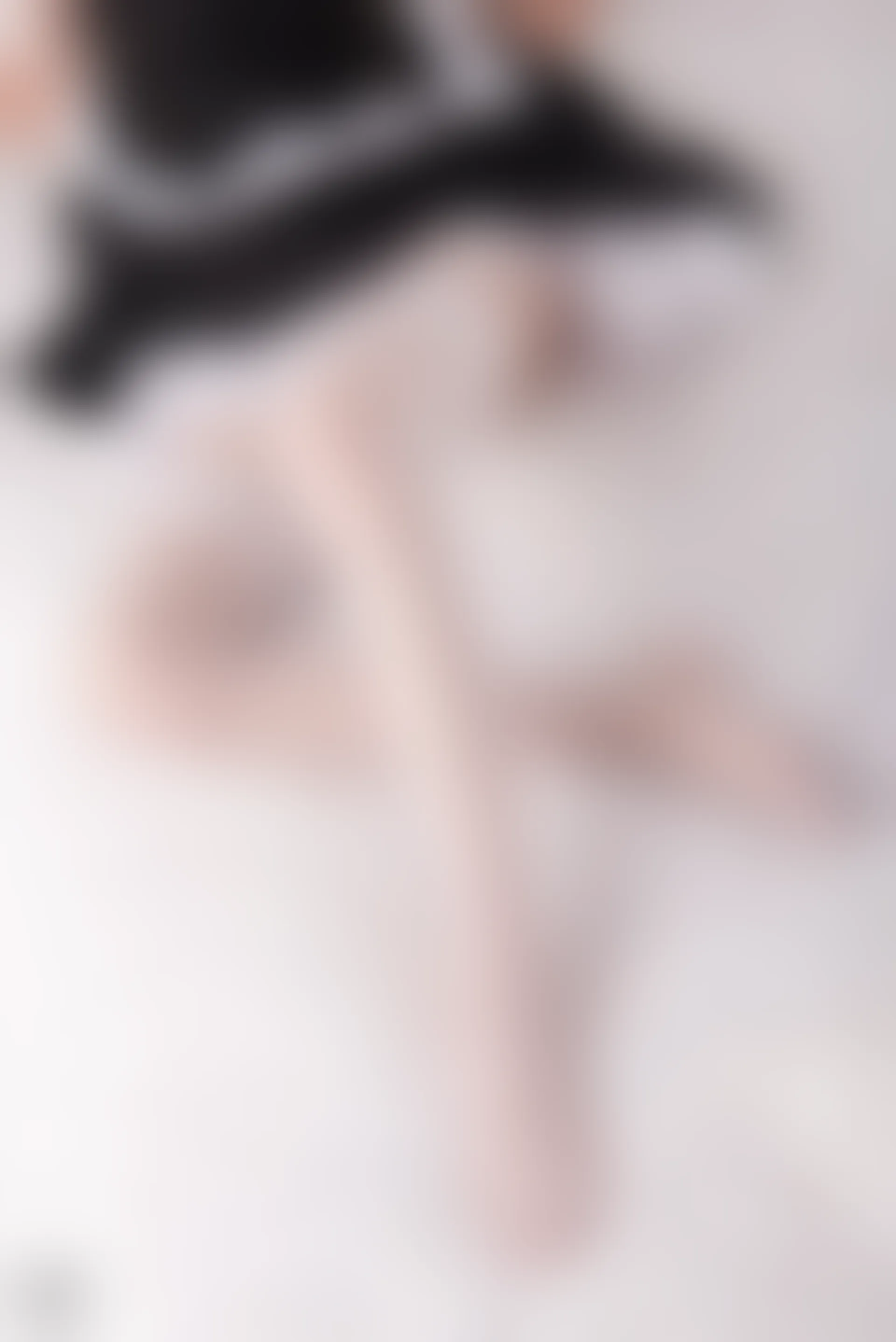 SSA丝社 超清写真 NO.025 琪琪 甜美风女仆白色长筒丝袜[99P-0.99GB]