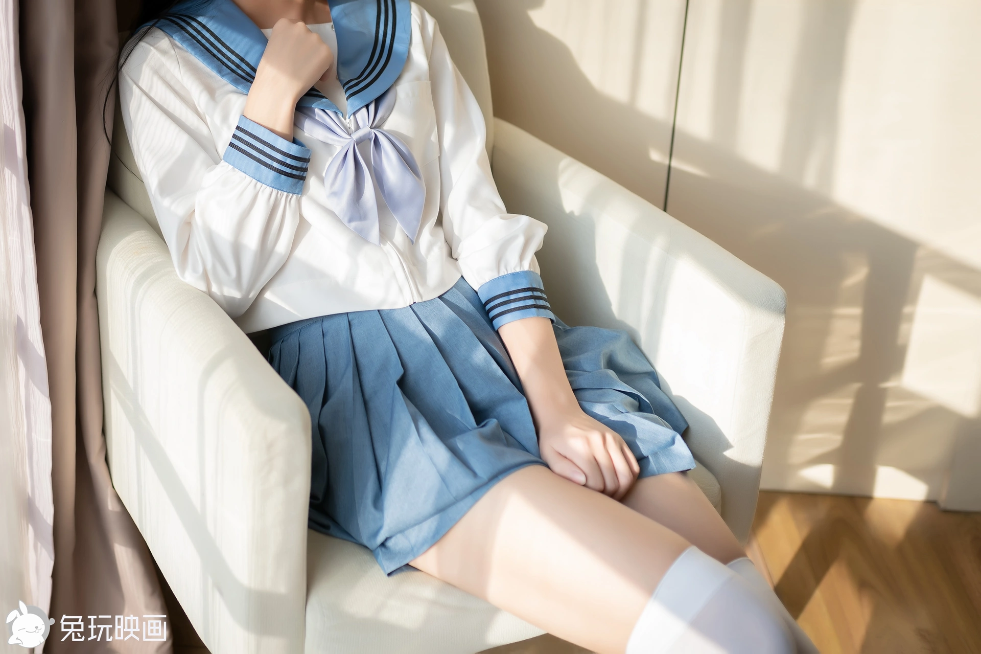 C41.004 蓝色水手服 [41P-88MB]