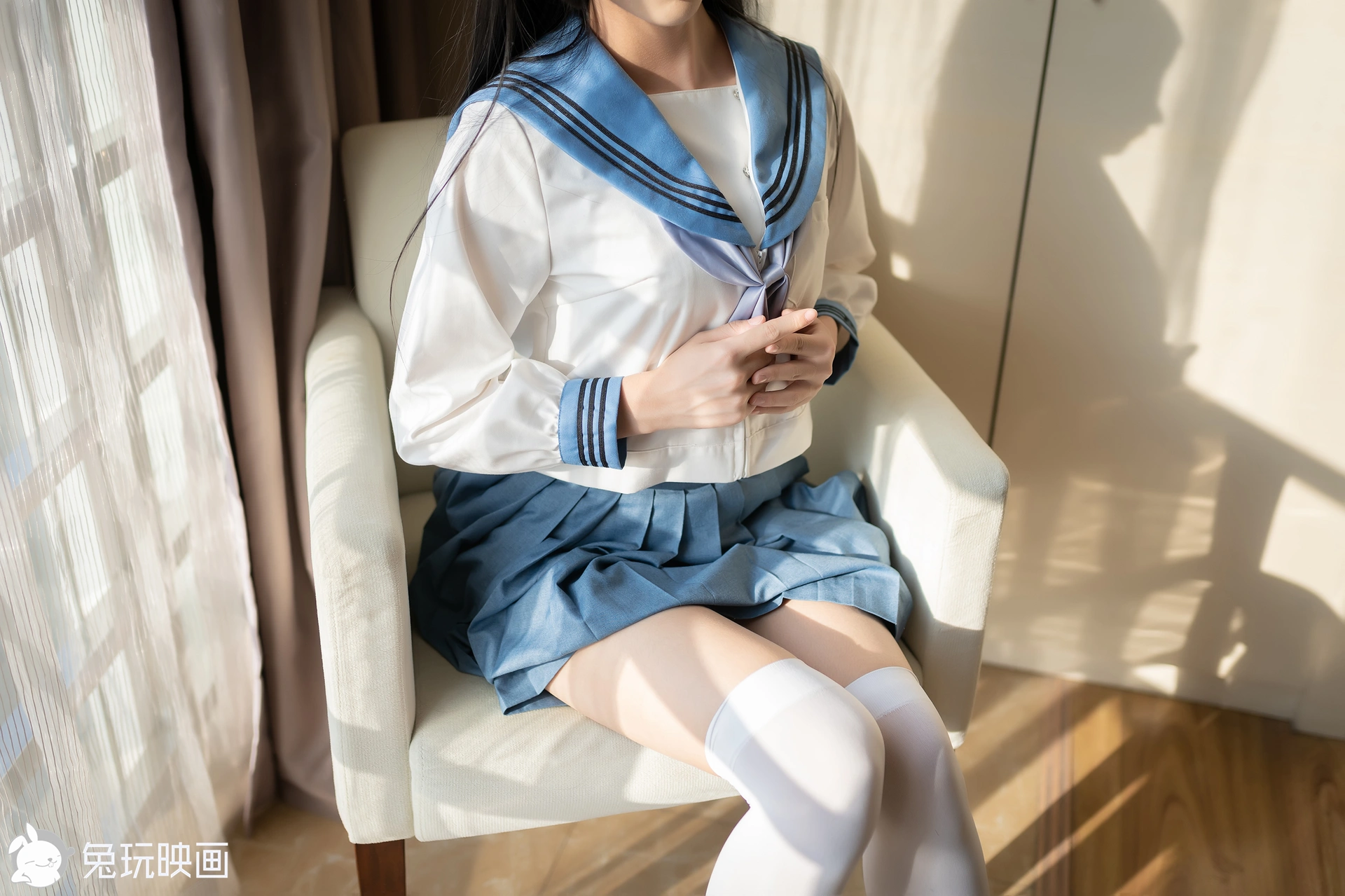 C41.004 蓝色水手服 [41P-88MB]