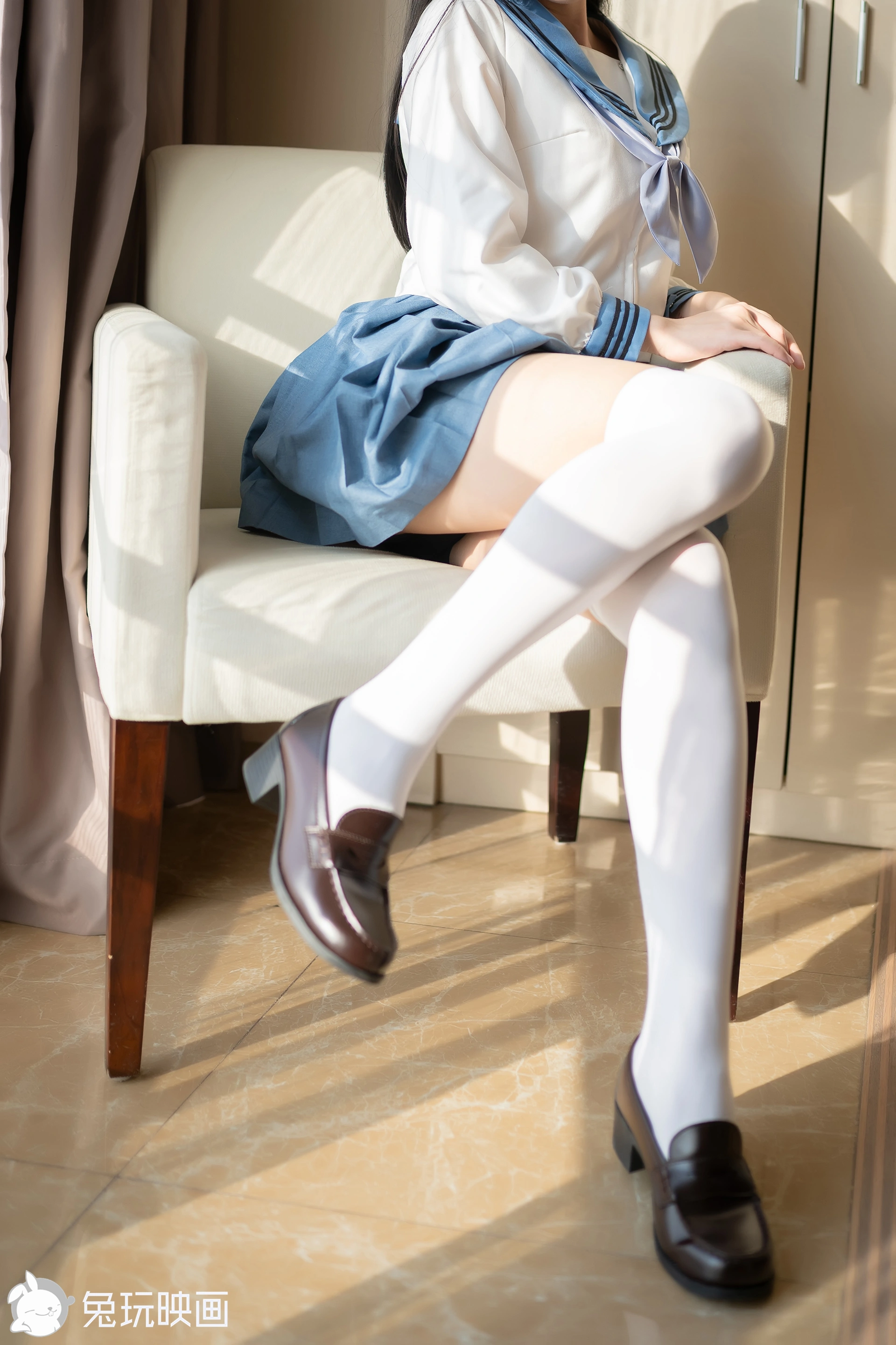 C41.004 蓝色水手服 [41P-88MB]