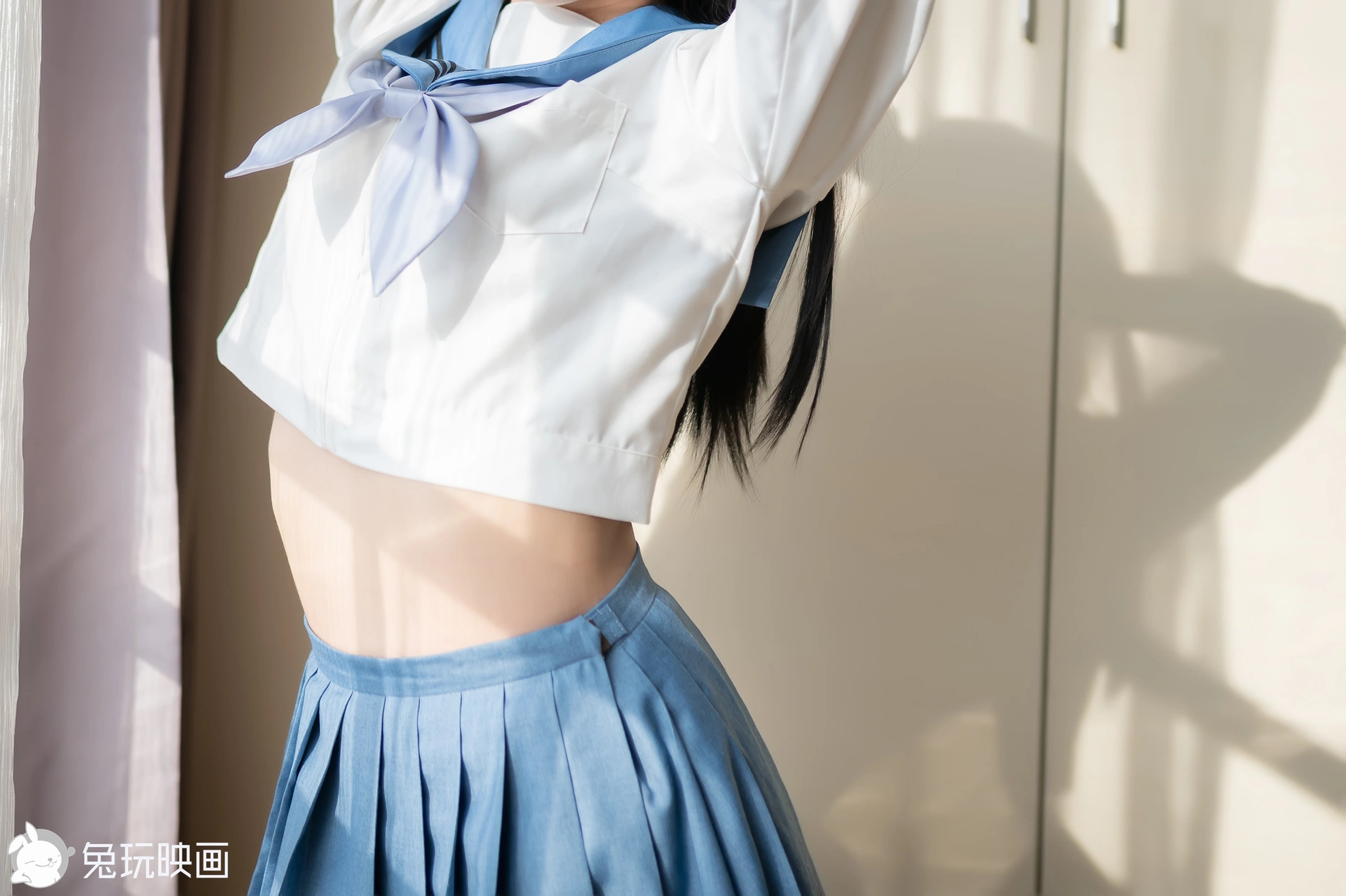 C41.004 蓝色水手服 [41P-88MB]