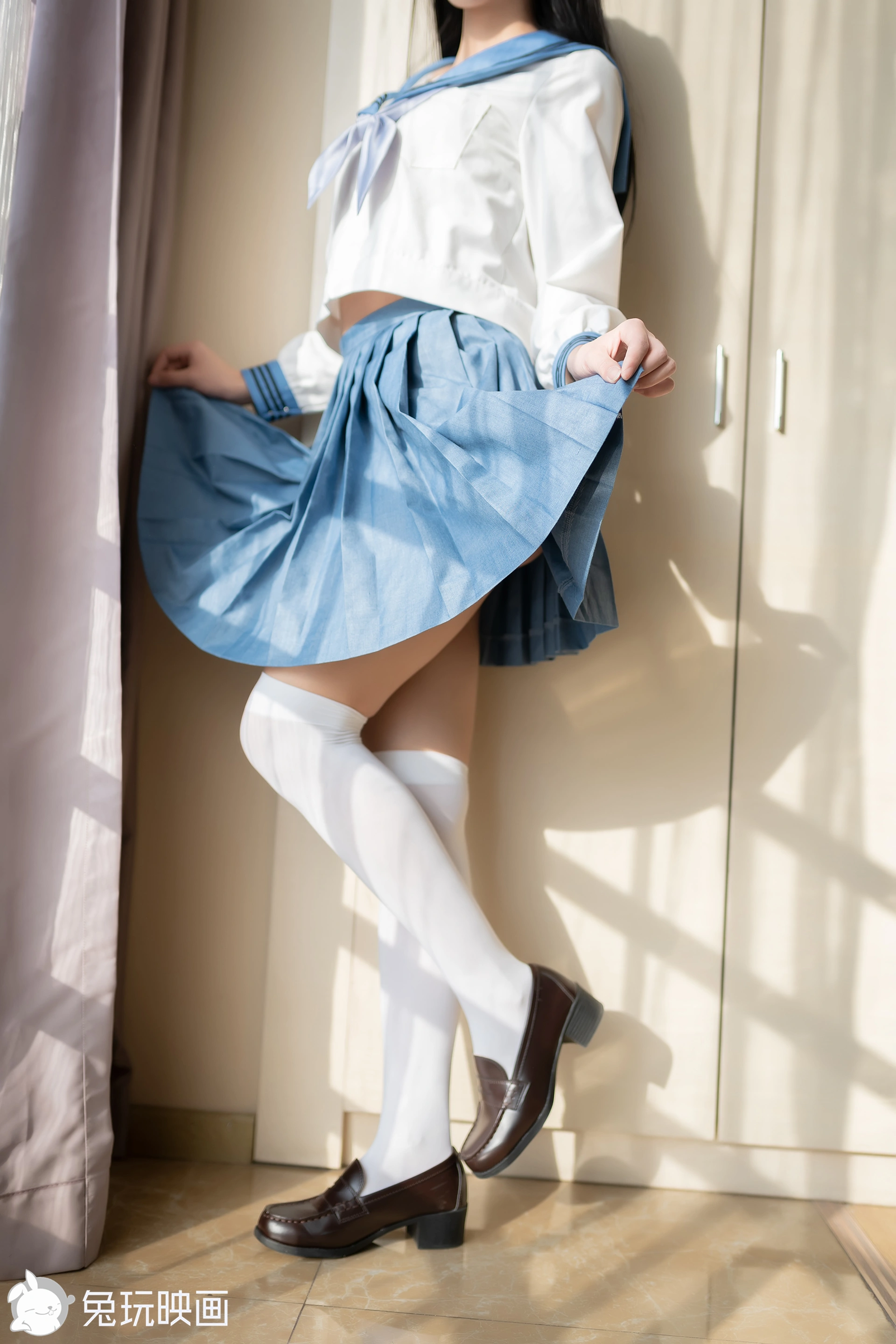 C41.004 蓝色水手服 [41P-88MB]