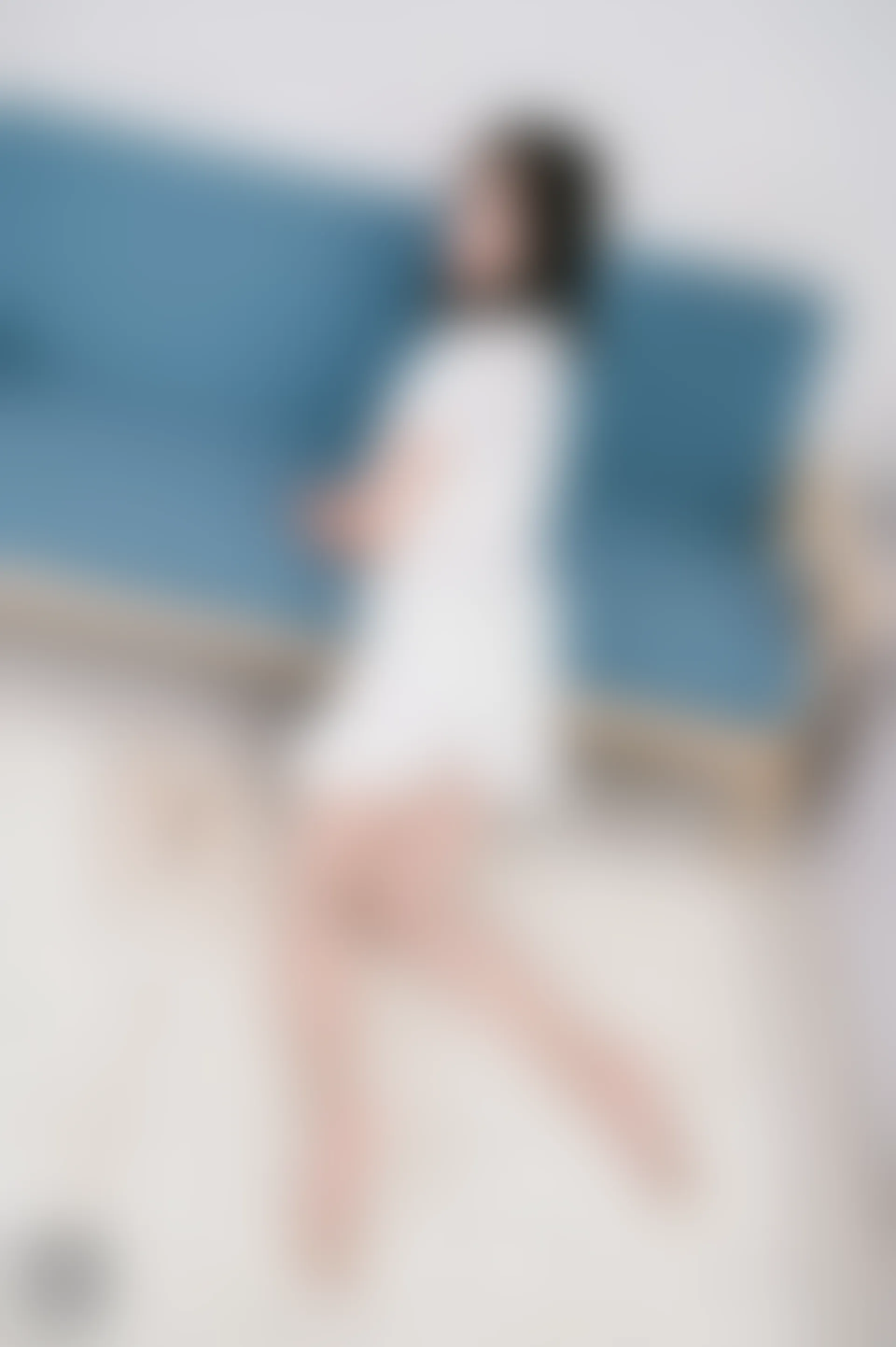 SSA丝社 超清写真 NO.155 阿花 白色连衣裙穿搭示范[122P-1.10GB]