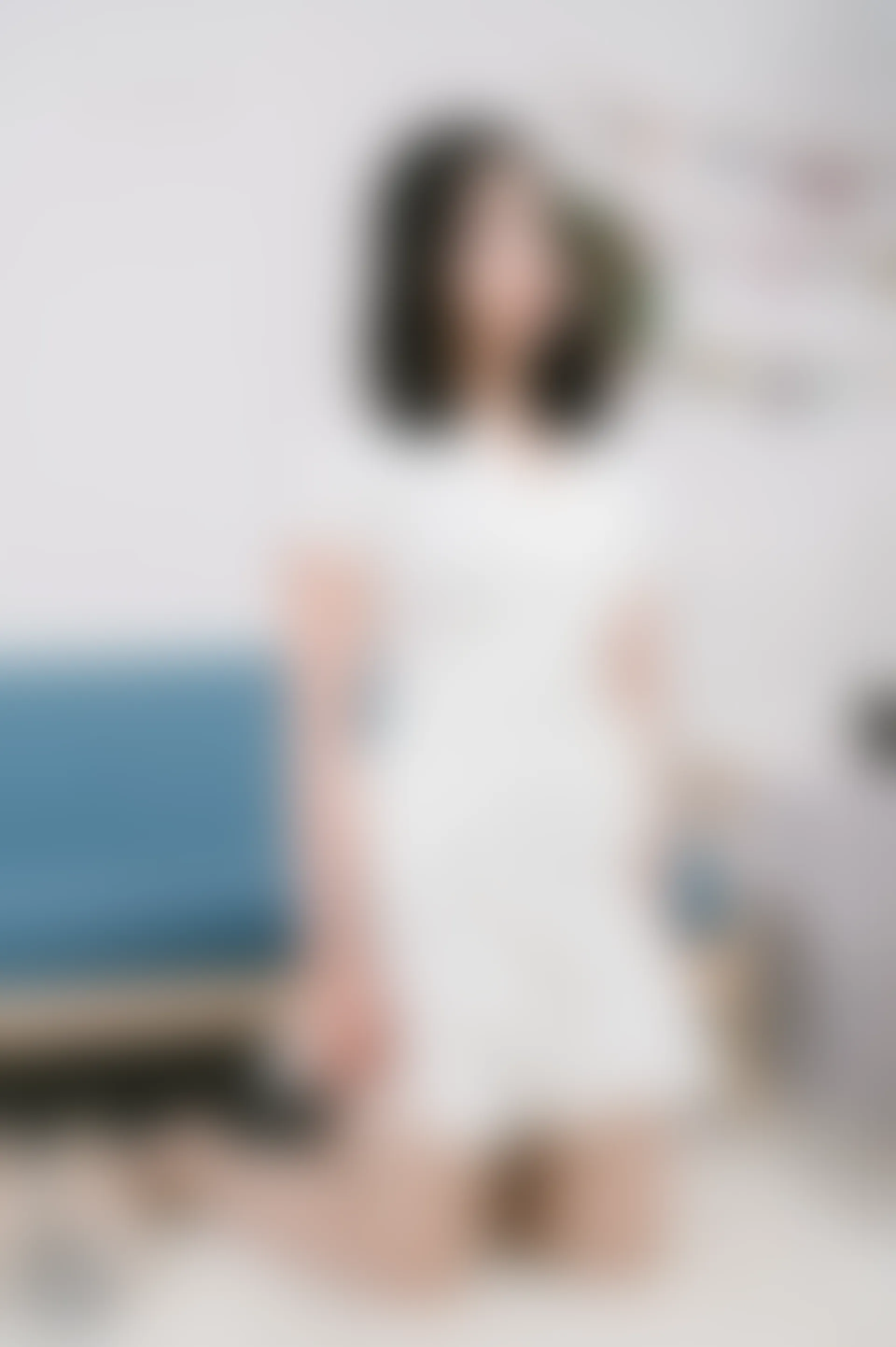 SSA丝社 超清写真 NO.155 阿花 白色连衣裙穿搭示范[122P-1.10GB]