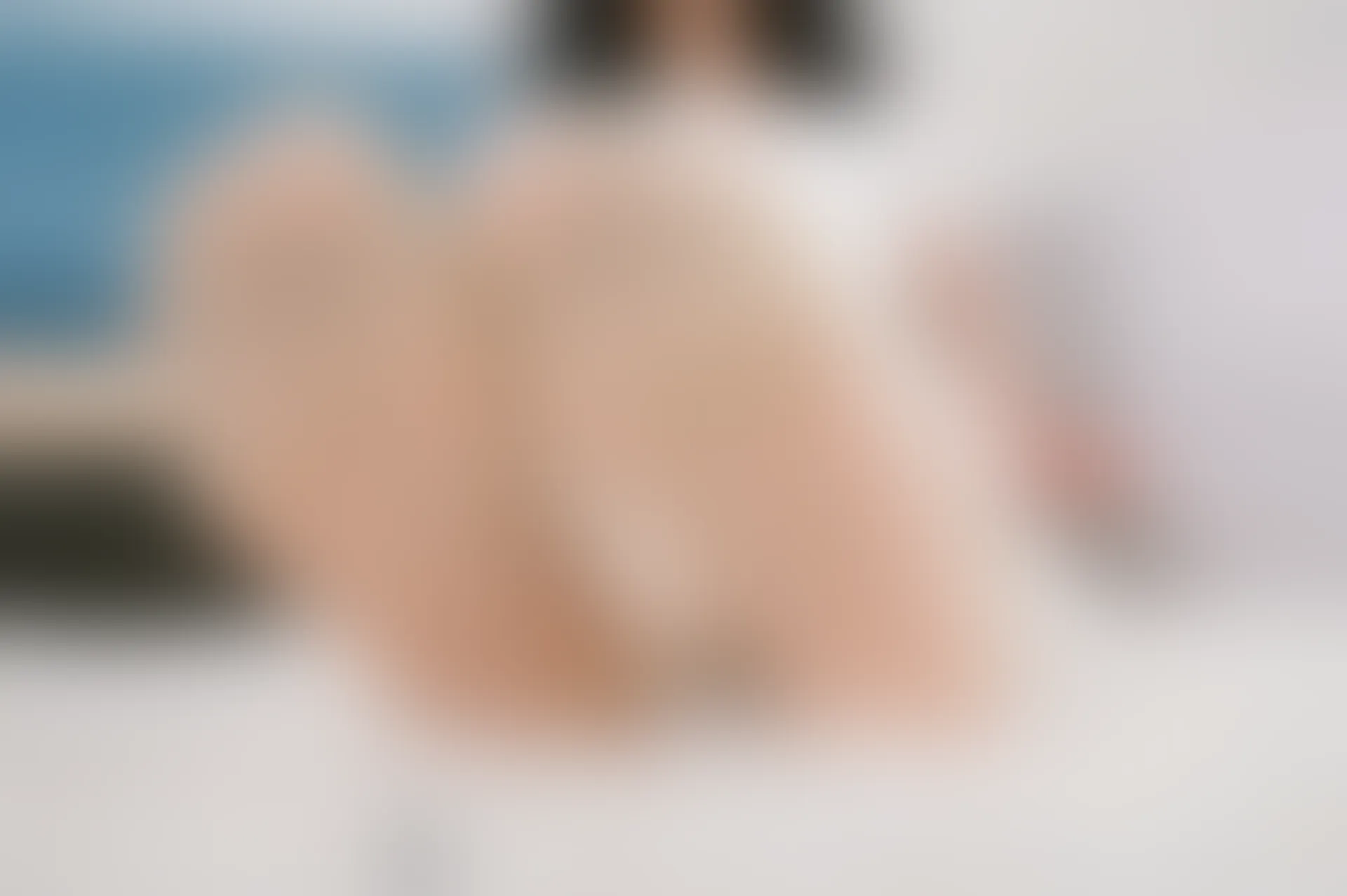 SSA丝社 超清写真 NO.155 阿花 白色连衣裙穿搭示范[122P-1.10GB]