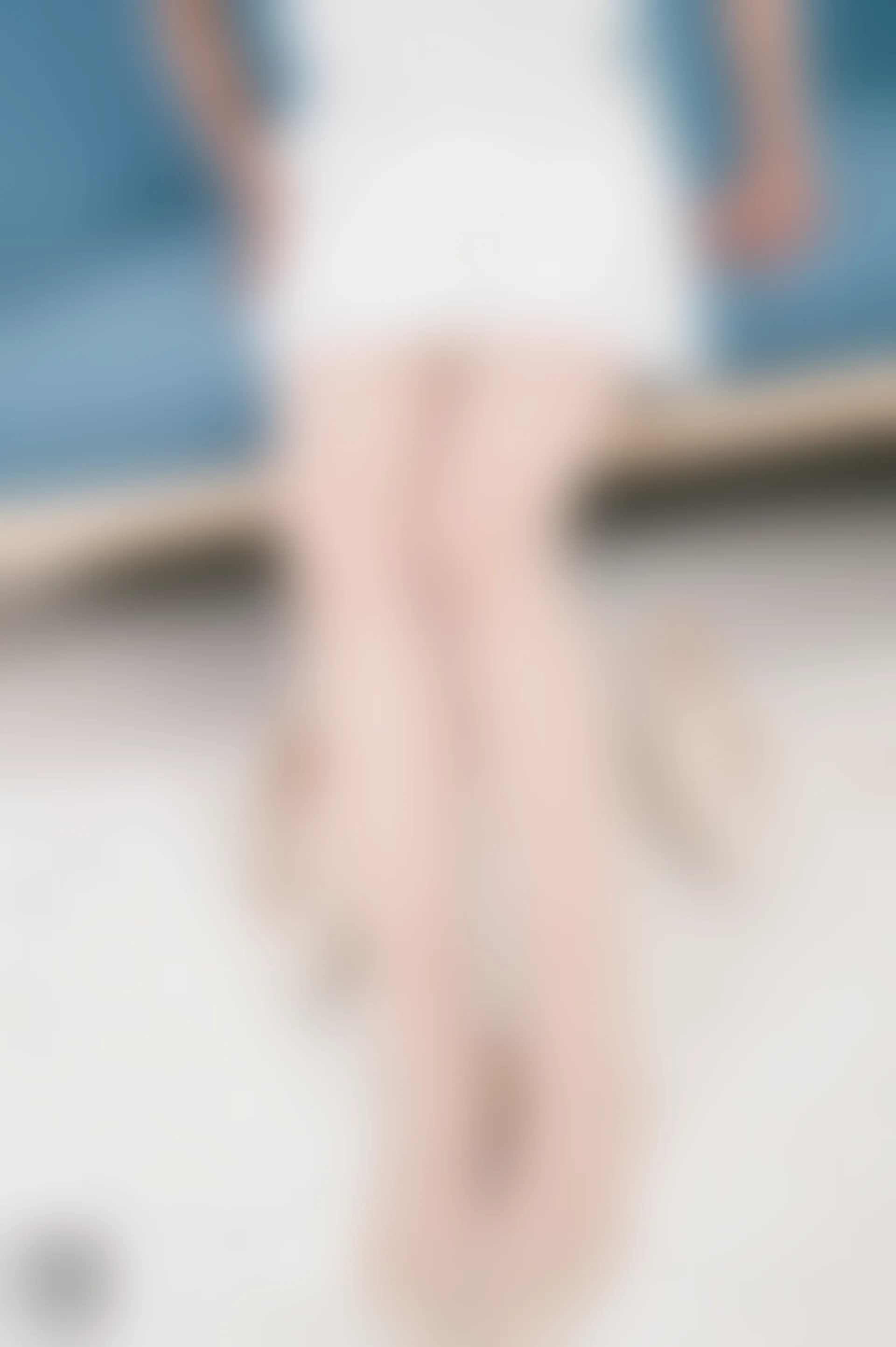 SSA丝社 超清写真 NO.155 阿花 白色连衣裙穿搭示范[122P-1.10GB]
