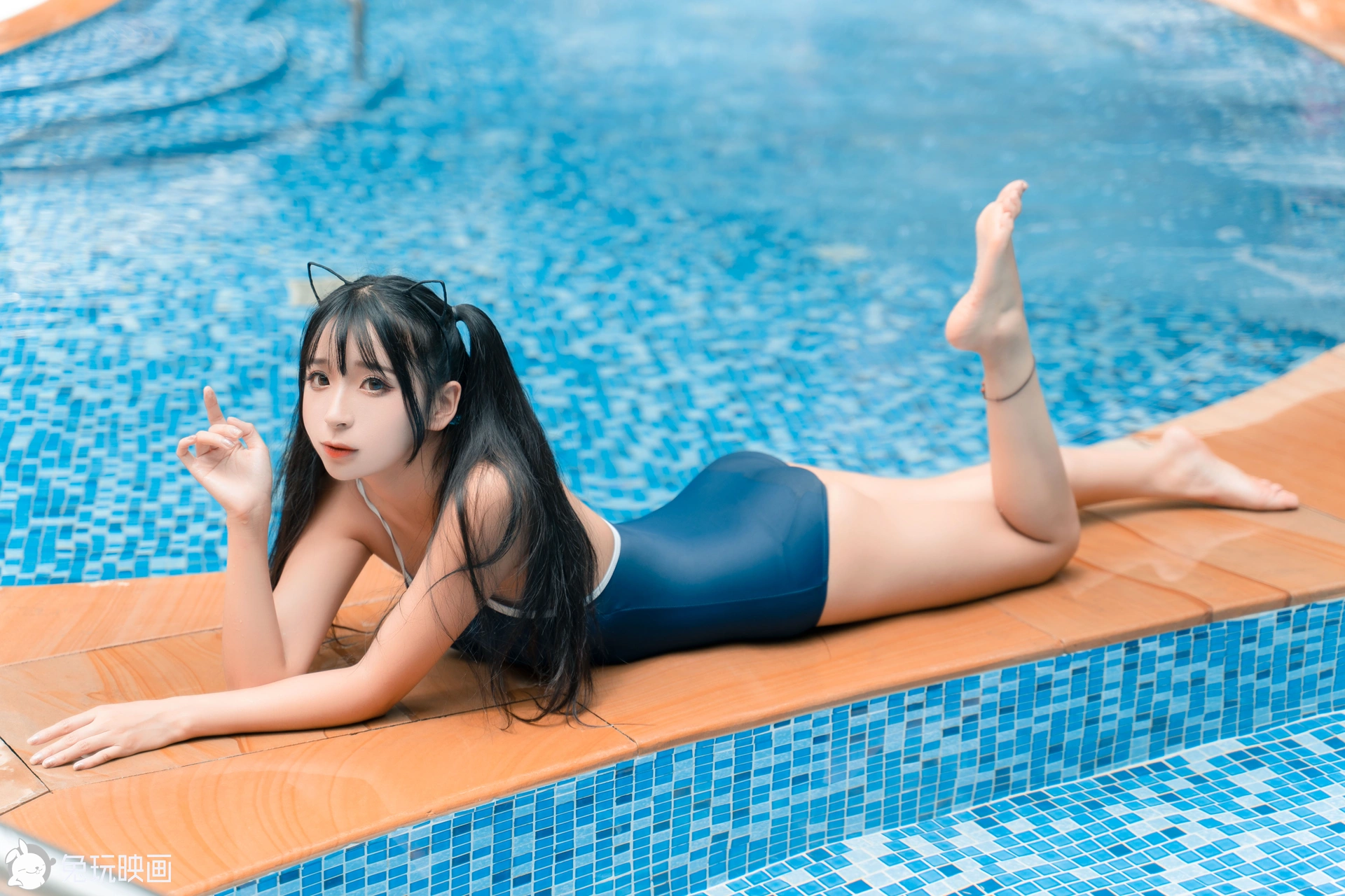 兔玩映画 夏日泳装 Vol.040 夏の色 [41P-518MB]