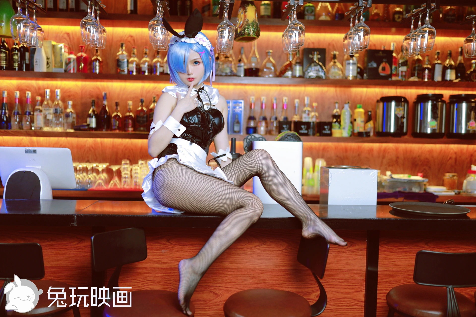 C39.004 蕾姆兔女郎 [42P-404MB]