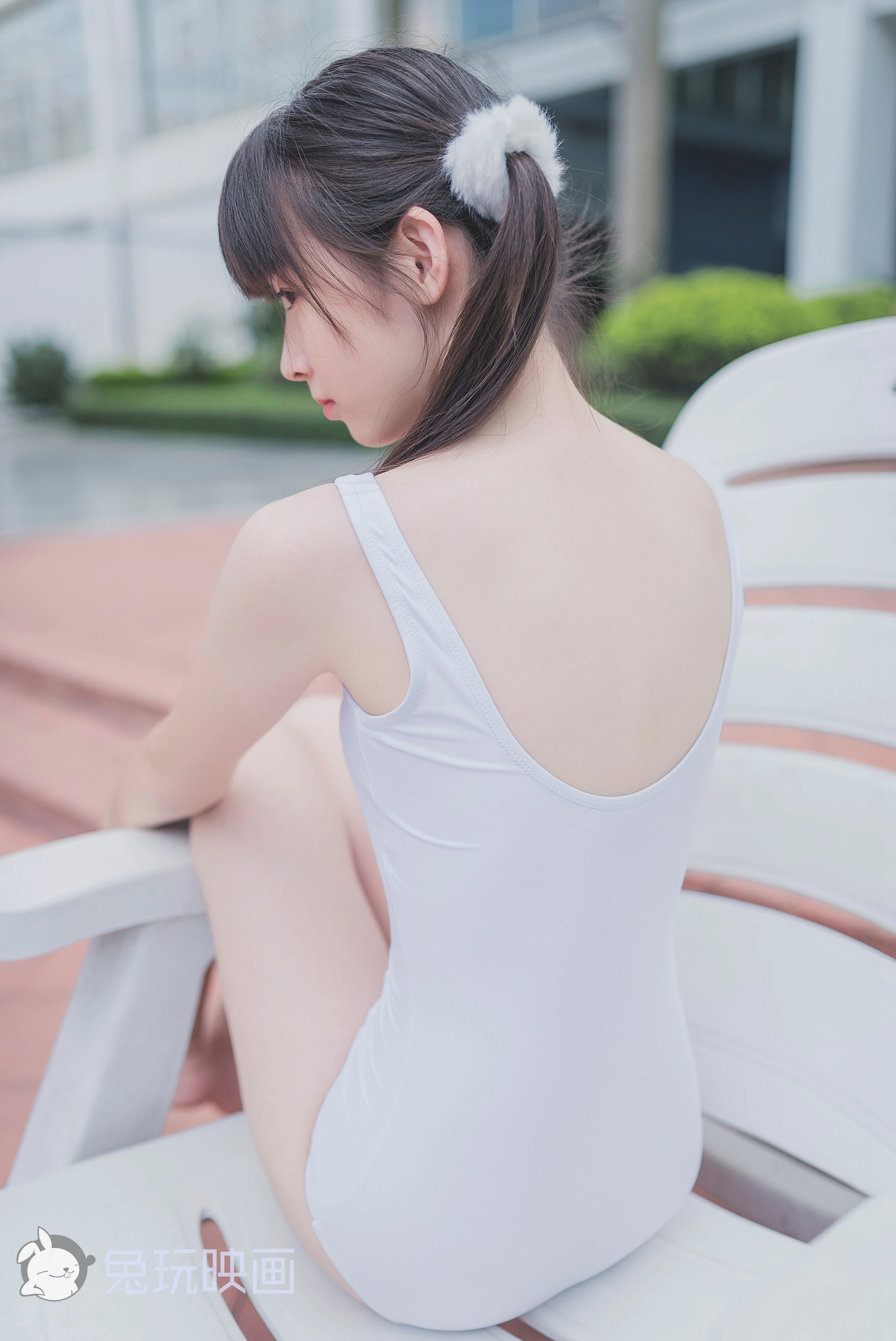 兔玩映画 夏日泳装 Vol.002 双马尾 [50P-109MB]