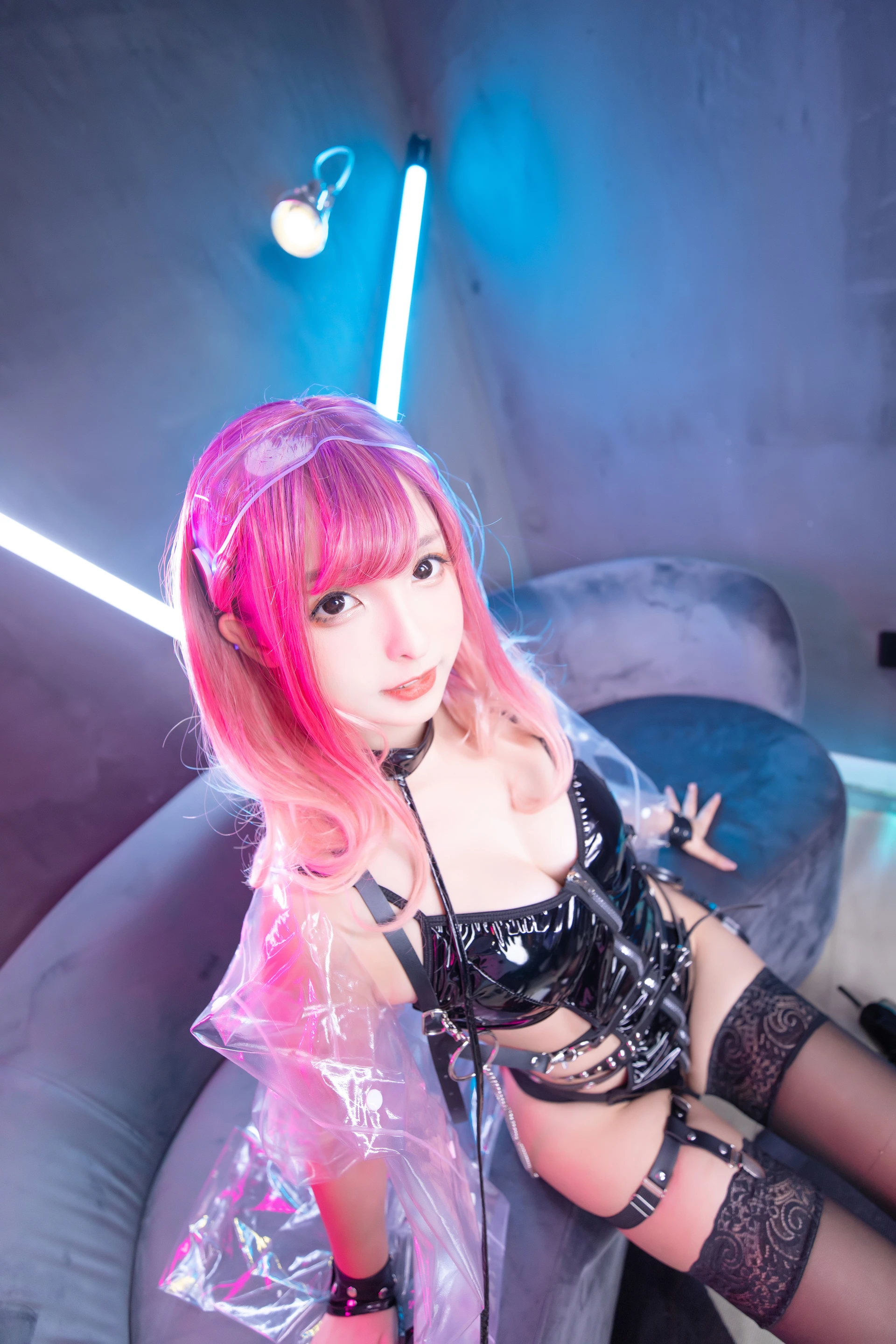 神楽坂真冬 第三季 序号16：《Girlspunk2020》 [150P2V-727MB]内衣, 双马尾, 神楽坂真冬, 美腿, 美足, 高跟鞋, 黑丝