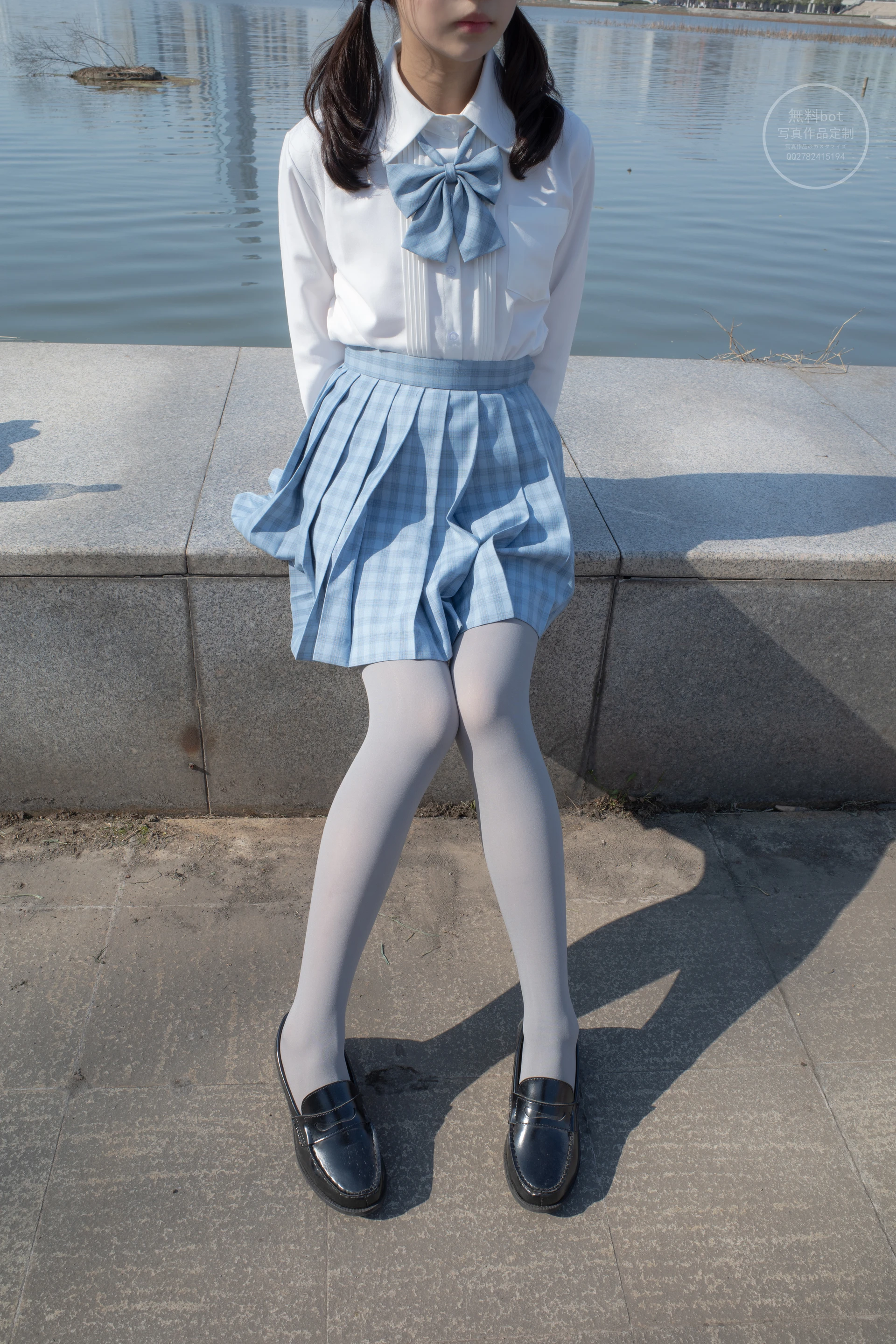 森萝财团 有料-30 [100P-1.39G]JK, JK制服, 学生装, 有料, 校服, 森萝财团, 灰丝, 美腿, 美足