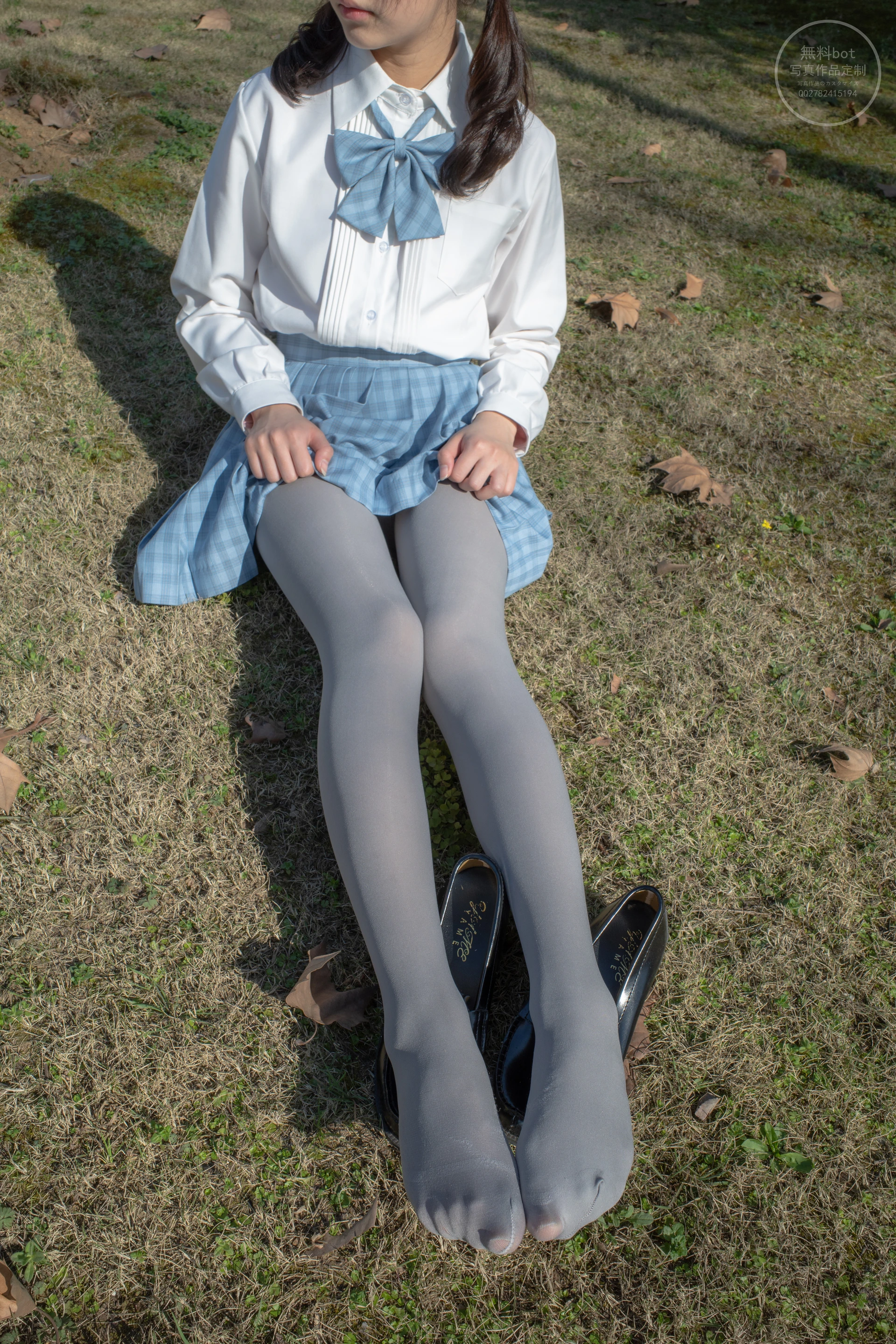 森萝财团 有料-30 [100P-1.39G]JK, JK制服, 学生装, 有料, 校服, 森萝财团, 灰丝, 美腿, 美足