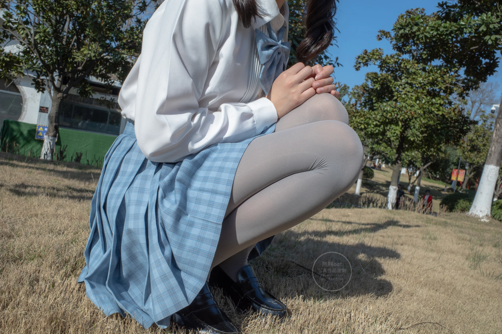 森萝财团 有料-30 [100P-1.39G]JK, JK制服, 学生装, 有料, 校服, 森萝财团, 灰丝, 美腿, 美足