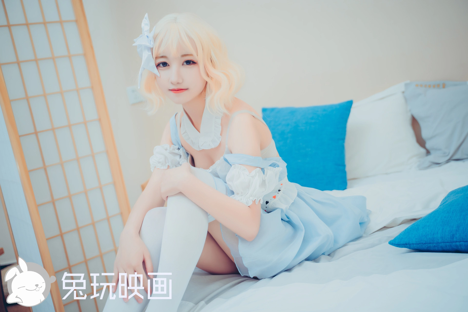 C34.007 蓝色女仆 [40P-709MB]