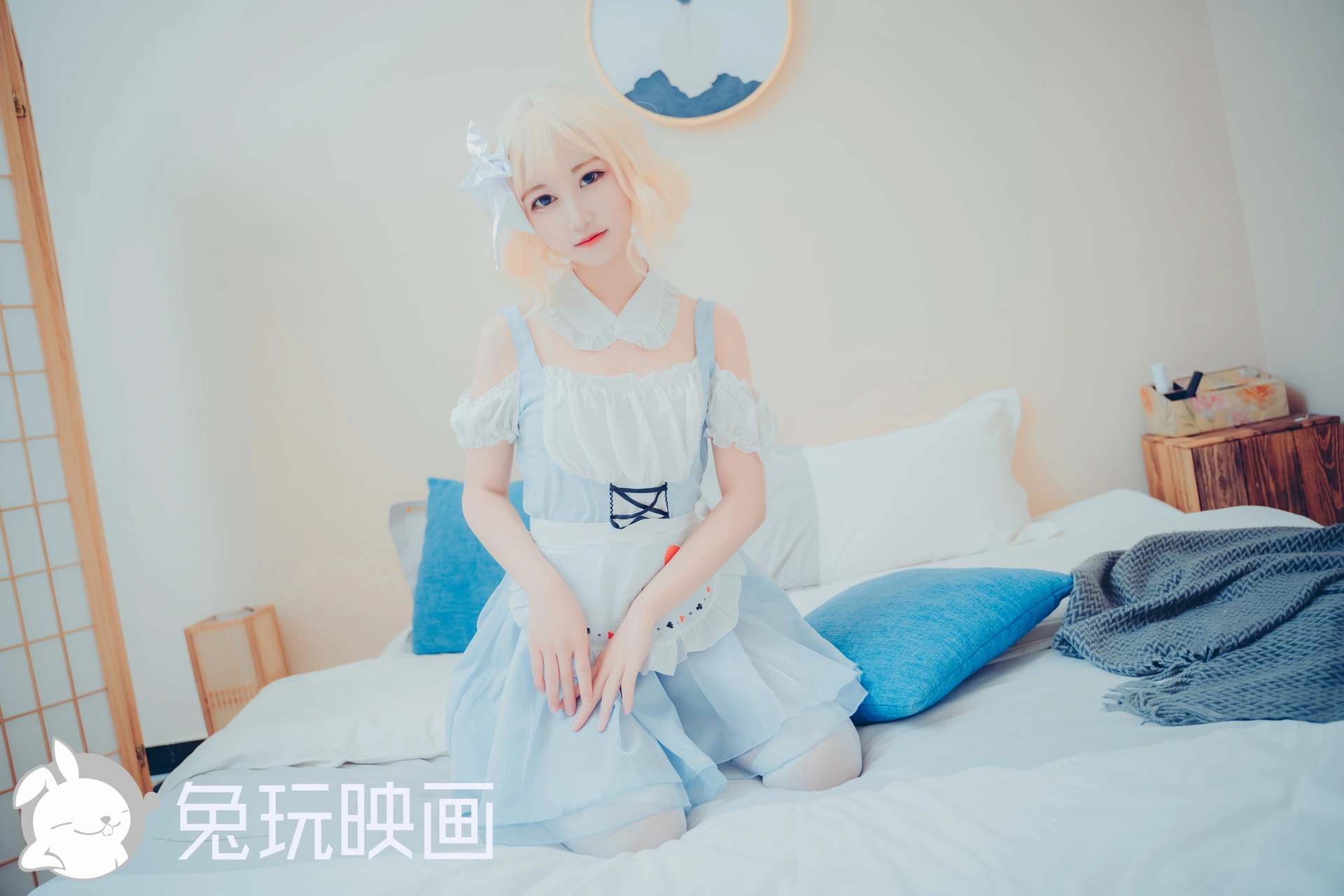 C34.007 蓝色女仆 [40P-709MB]