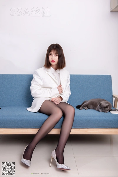 SSA丝社 超清写真 NO.107 佳佳 腿模佳佳黑丝女仆装[156P-1.49GB]