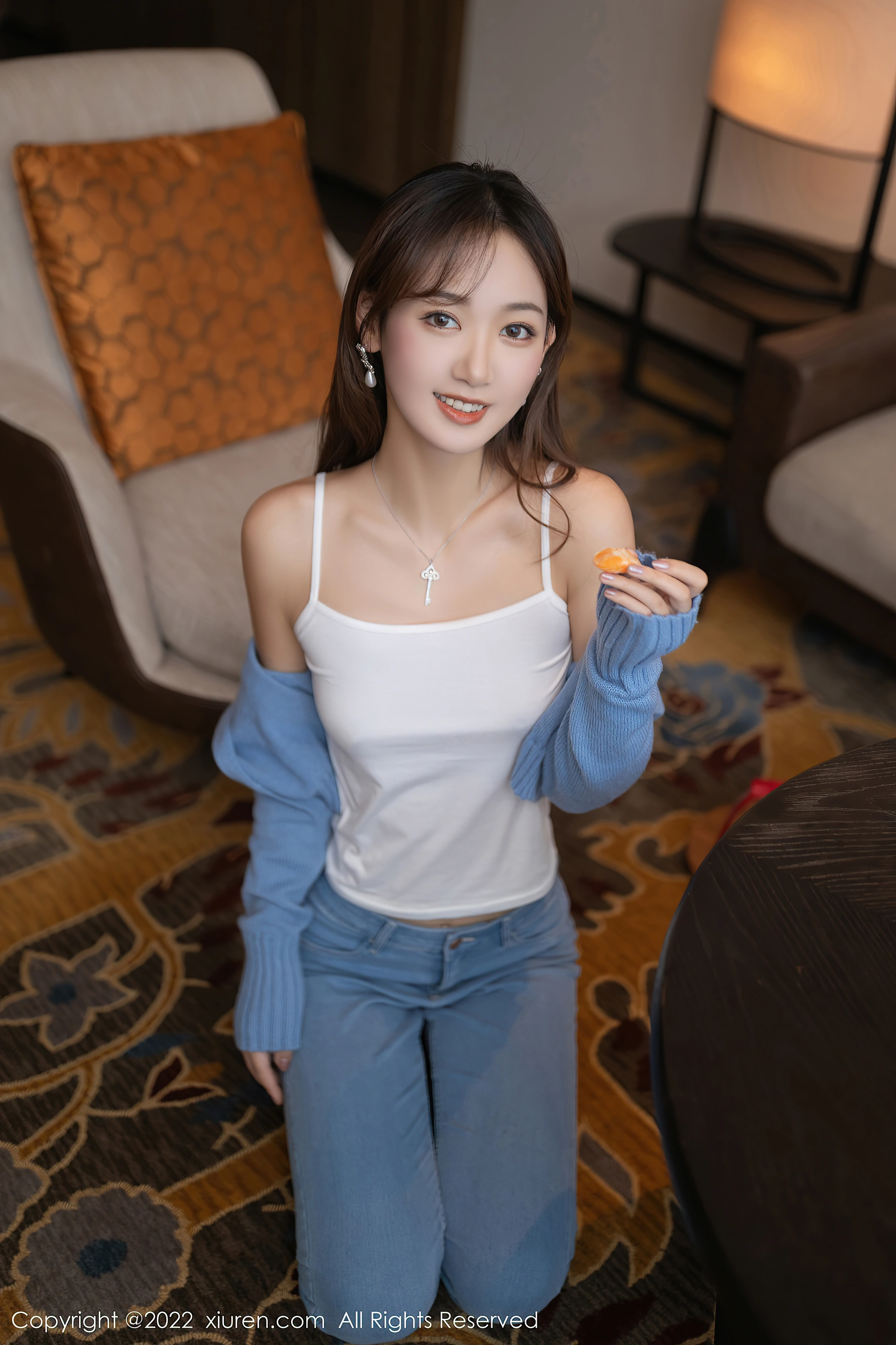 XiuRen秀人网 2022.02.14 No.4582 唐安琪 牛仔裤美腿[74+1P 779MB]