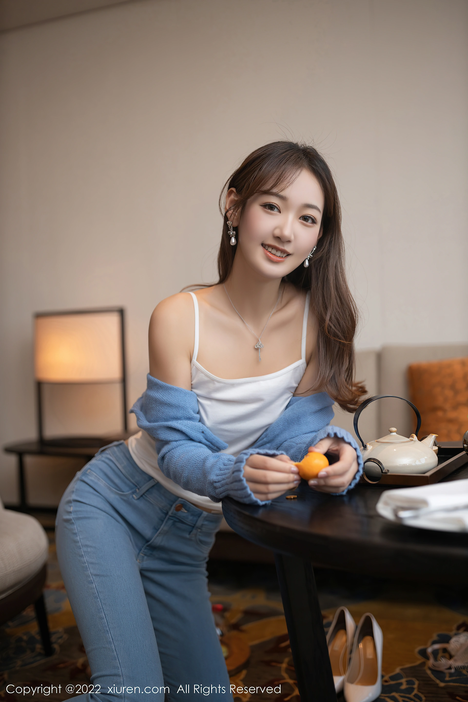 XiuRen秀人网 2022.02.14 No.4582 唐安琪 牛仔裤美腿[74+1P 779MB]